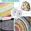 2Roll Jelly Roll Batting Strip 2 1/4In Cotton Blend Fleece Batting On A Roll Total 70Yard For Jelly Roll Rugs,Throw Rugs 4
