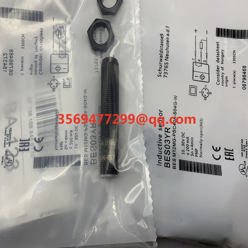 

Датчик приближения BES0452 BES M12MG-PSC40A-S04G-W12, абсолютно новый датчик