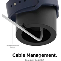 Support de chargeur pour Apple Watch série 11/10/9/8/7/6/5/4 SE3 Ultra 2 49mm 45mm/44mm 42mm 41mm 40mm 46mm, support en Silicone pour IWatch 4