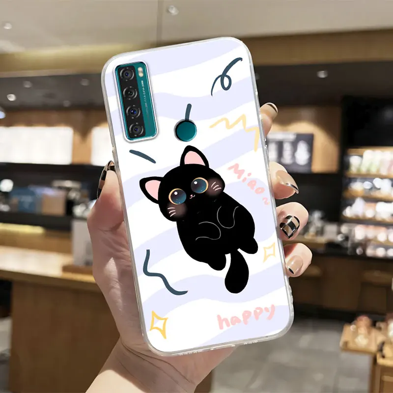 Transparent Shockproof Silicone Soft Phone Case