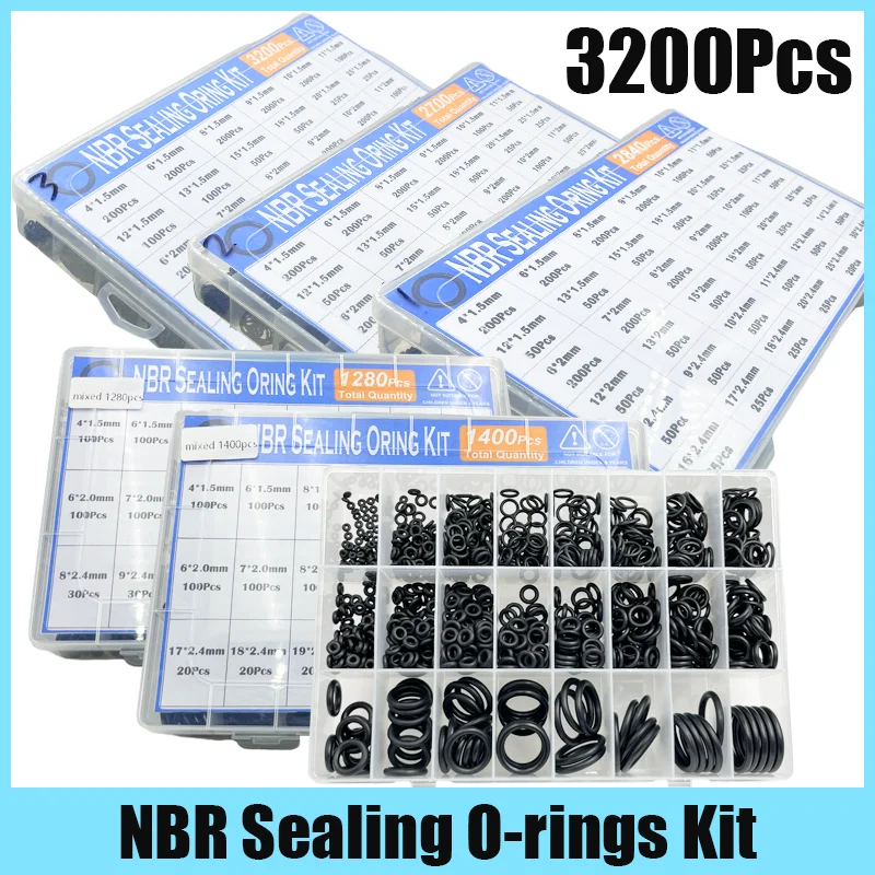 Nitrilo O-ring Sealing Washer Universal Car ar Condicionado Nbr Rubber Oring Juntas de Resistência a Óleo de Alta Temperatura Encanamento