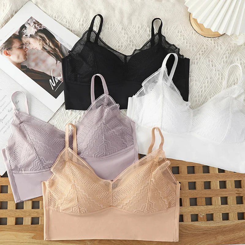 

Women's Bras Sexy Lace Push Up Bra Women's Thin Cup Bras Underwire Bras Underwear C D Cup Top Dancing
