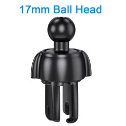 Twist - Lock Air Vent Clip for Secure Car Phone Holder (Black)