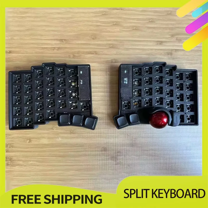 専用 Keyball44-LP ブラック Keyball 39/44/61 Split Keyboard Kit with Trackball OLED