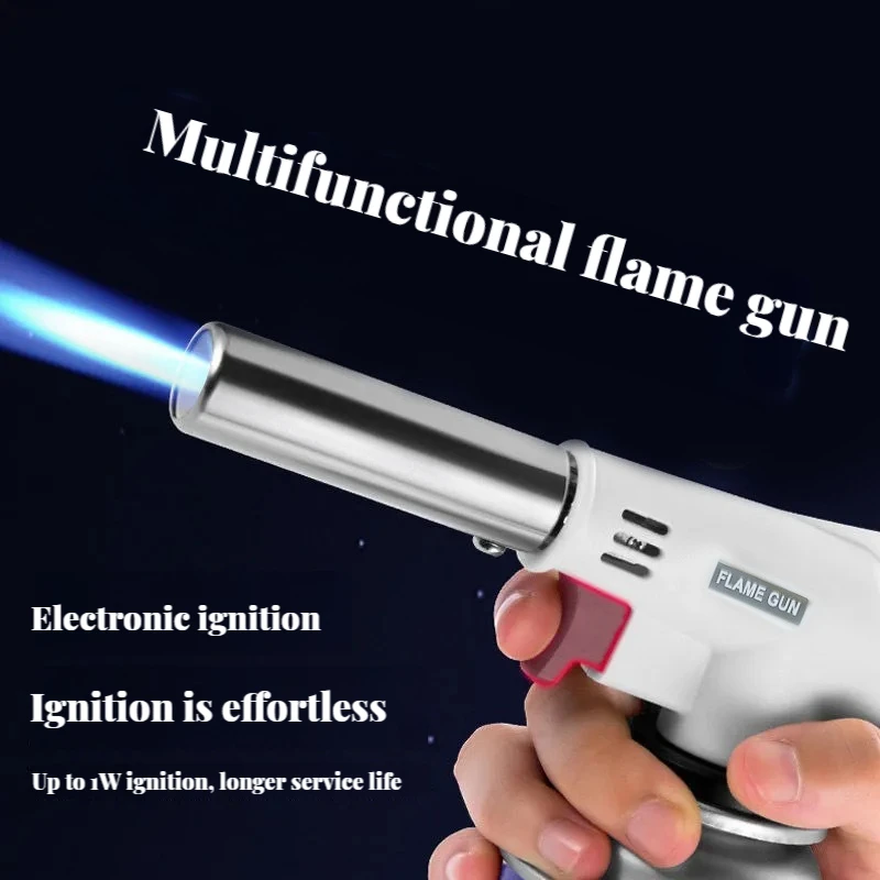 Gas Torch Welding Torch Butane Torch Gas Burner AutoIgnition Flame Torch for BBQ Camping Cooking