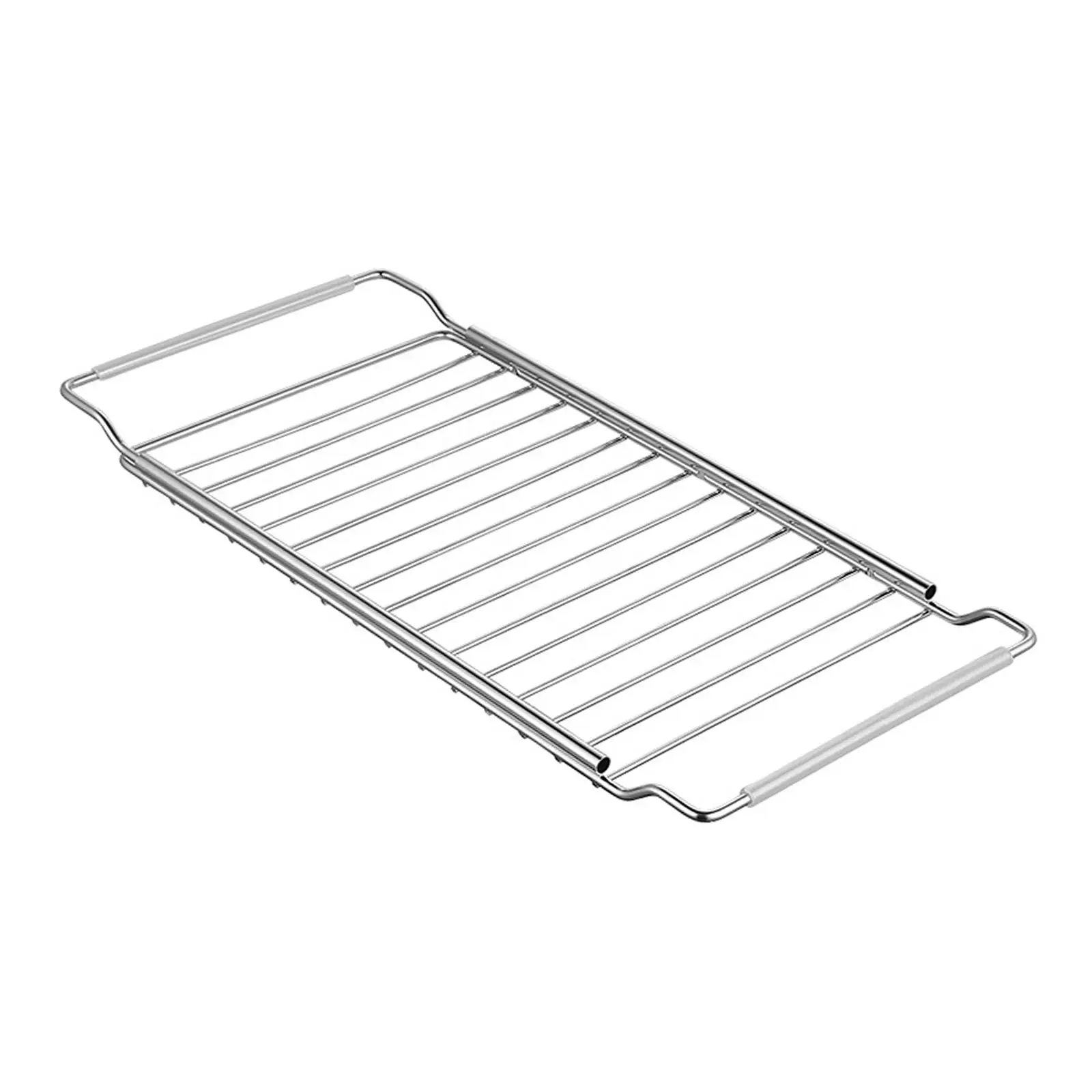 Sink Drain Rack Adjustable Heavy Duty for Kitchen Home Multipurpose Sink Organizer Storage Rack Utensil Dishcloth Holder 4