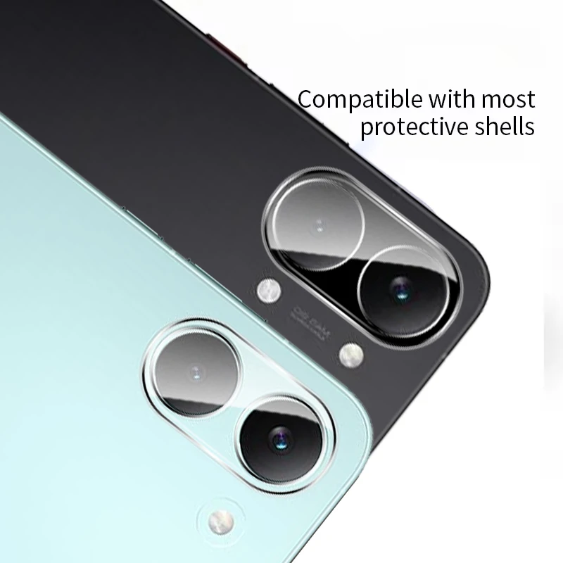 Premium HD Clear Tempered Glass Camera Screen Protector - 3D 9H Transparent Lens Film (1-3 PCS)