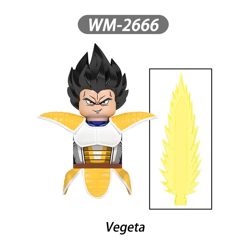1pcs Anime Broli Buliding Blocks Bricks Cartoon Mini Action Anime Figures Assembl Toys Birthday Gift 2