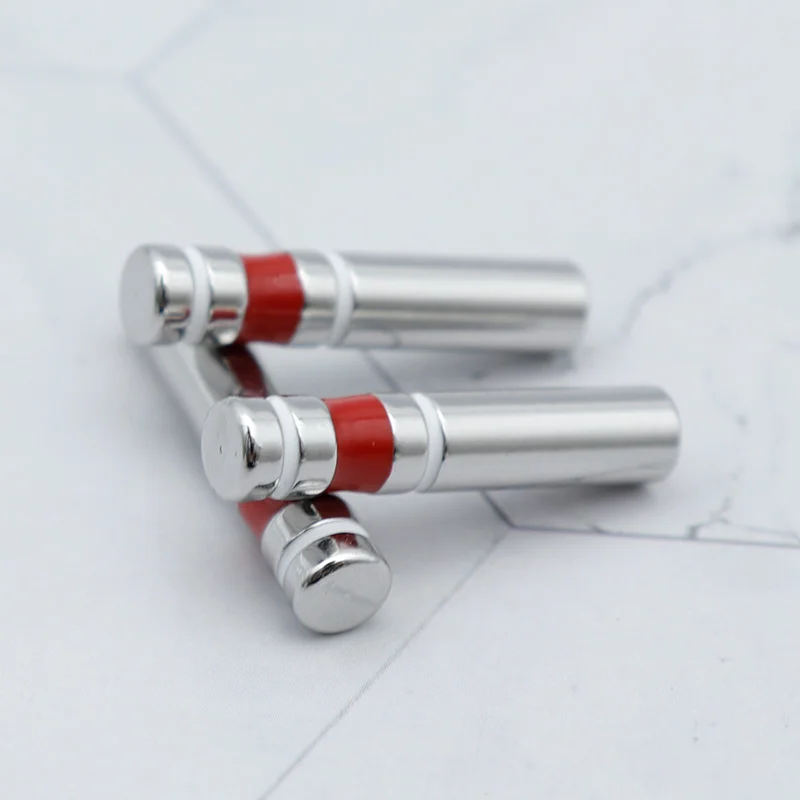 Weiou Wellacet Tips 25.3*5.2MM Silver Red Cylindrical Metal Aglets Premium Elegant Shoelace Ends 100pcs/lot Boot String Heads