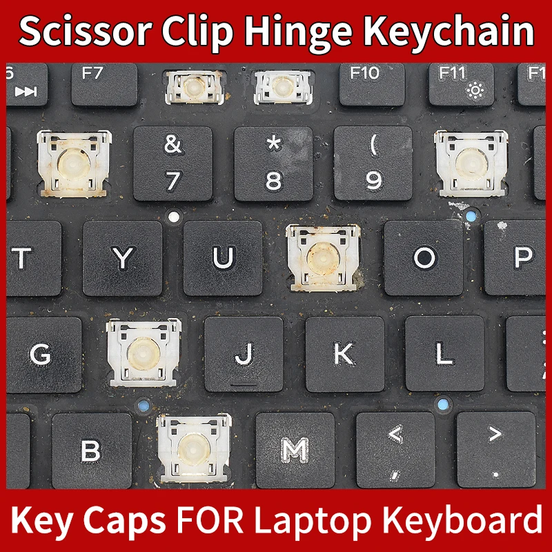 

Original Key Cap Hinge Rubber pad For ASUS ACER HP DELL IBM Lenovo Xiaomi HUAWEI MSI Apple HASEE SONY Laptop Keyboard KeyCap