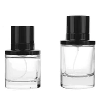 50ml 100ml Luxury Bayonet Perfume Glass Empty Spray Bottle with Magnetic Cover Modern Style  Atomizer Portable Leak-proof