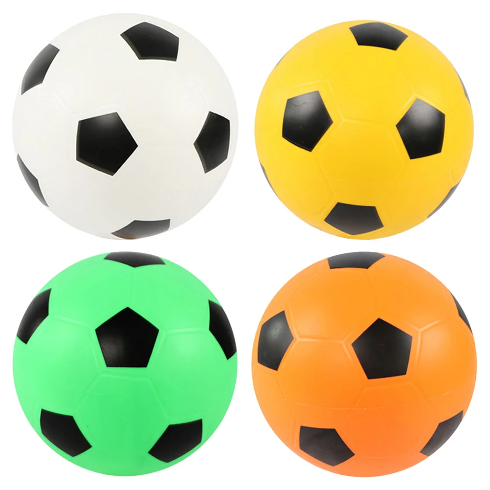 

4 Pcs Soccer Toy Lightweight Ball Sports outside Kids Toys Indoor Balls Plaything for Pvc Football Baby