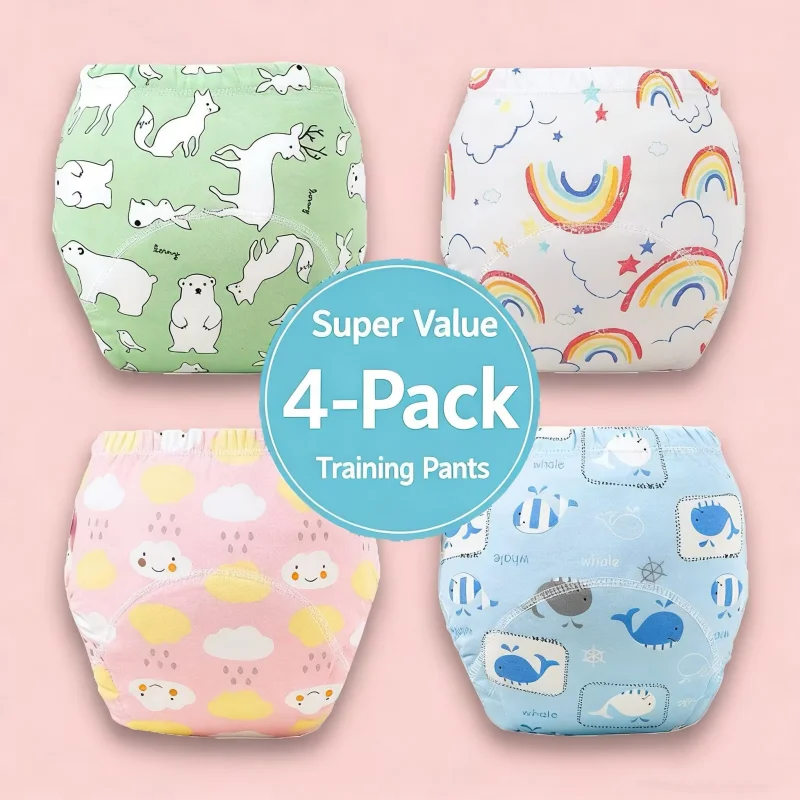 Organic cotton training pants 1