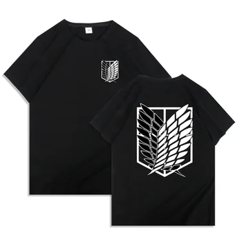 Japanese Anime T-shirt Men Attack Graphic Tees 1