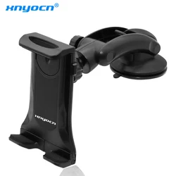 Universal Adjustable Tablet Stand for Car Windshield & Dashboard (Black)