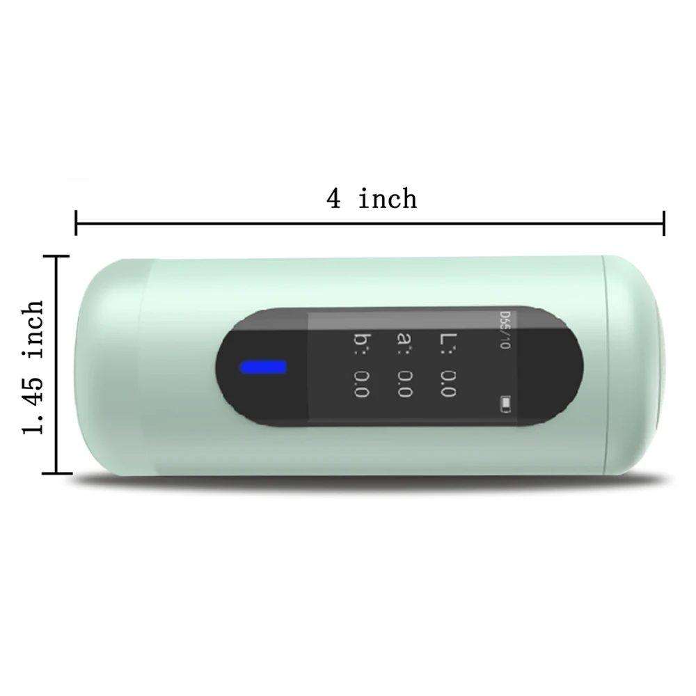 Portable Colorimeter Mobile APP Colorimeter Portable Color Analyzer More than 30 Indexes RGB,Lab Color Matching Measuring Difference