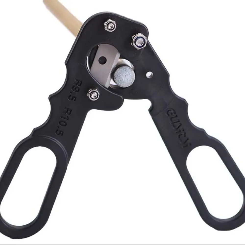 Cutter Shaper Cue Tip Scissor Repair Tool High Strength Billiard Head Trimmer Daily Maintenance Leather Head Cue Repairing Tips