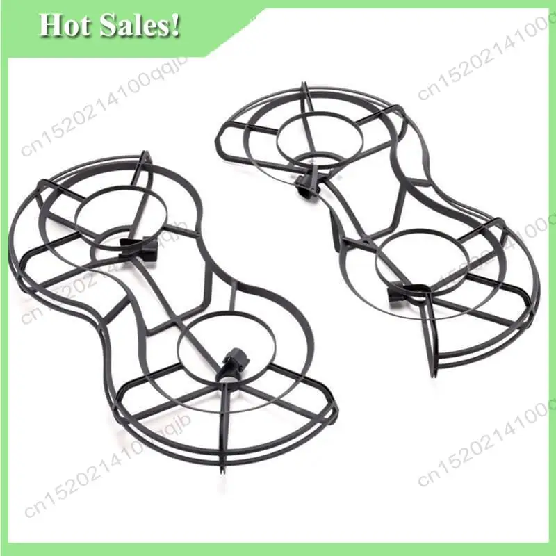 Vue rapprochée du protège-hélices 360° pour DJI Mini 3, assurant sécurité et protection en vol.