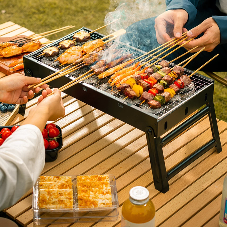 ポータブルアウトドアグリル UNA Grill