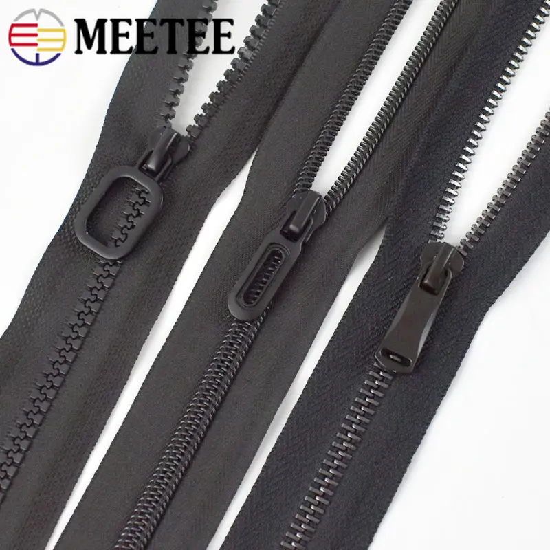 5Pcs 3# 5# 8# Zipper Puller Slider for Metal Nylon Resin Zippers Bag Clothes Auto Lock Zip Head Sewing Supplies Accessories