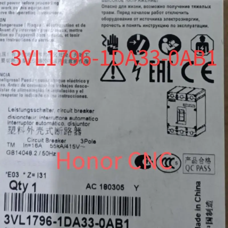 

3VL1796-1DA33-0AB1 3VL1796 1DA33 0AB1 Brand New Module