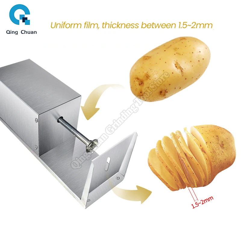 Potato Tower Machine Commercial Fully Automated Stainless Steel Rotating Machine Electric Potato Tower