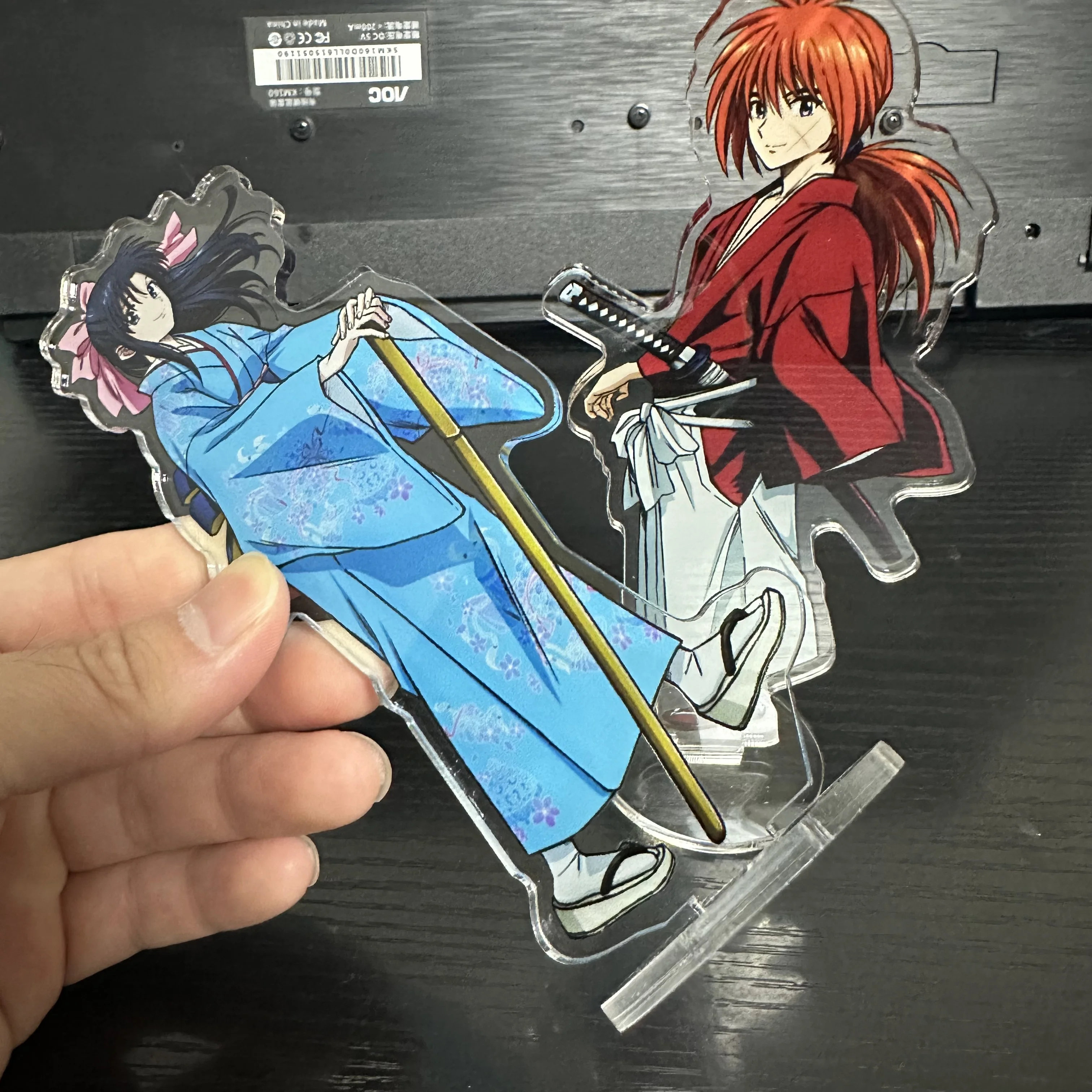 15CM Anime Rurouni Kenshin Figures HIMURA KENSHIN Myoujin Yahiko
