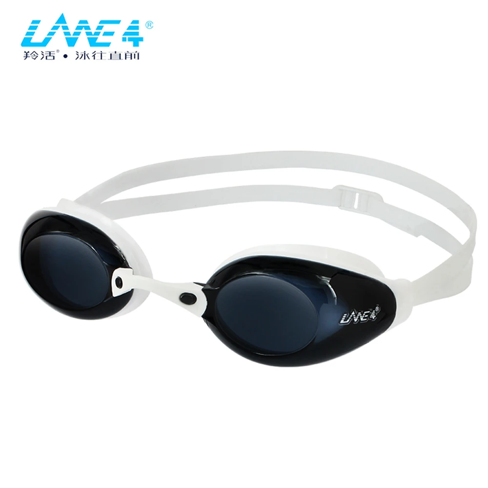 

LANE4-Swimming Goggles for Men and Women, Anti-Fog Eyewear, General Training, Adults, # A729