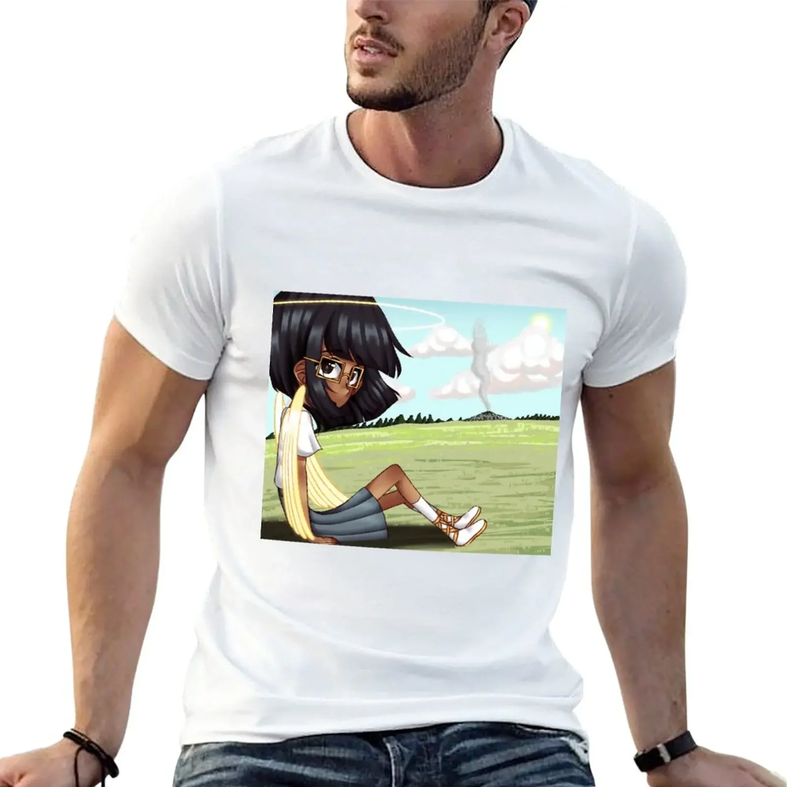 

simon T-Shirt anime clothes vintage men t shirts
