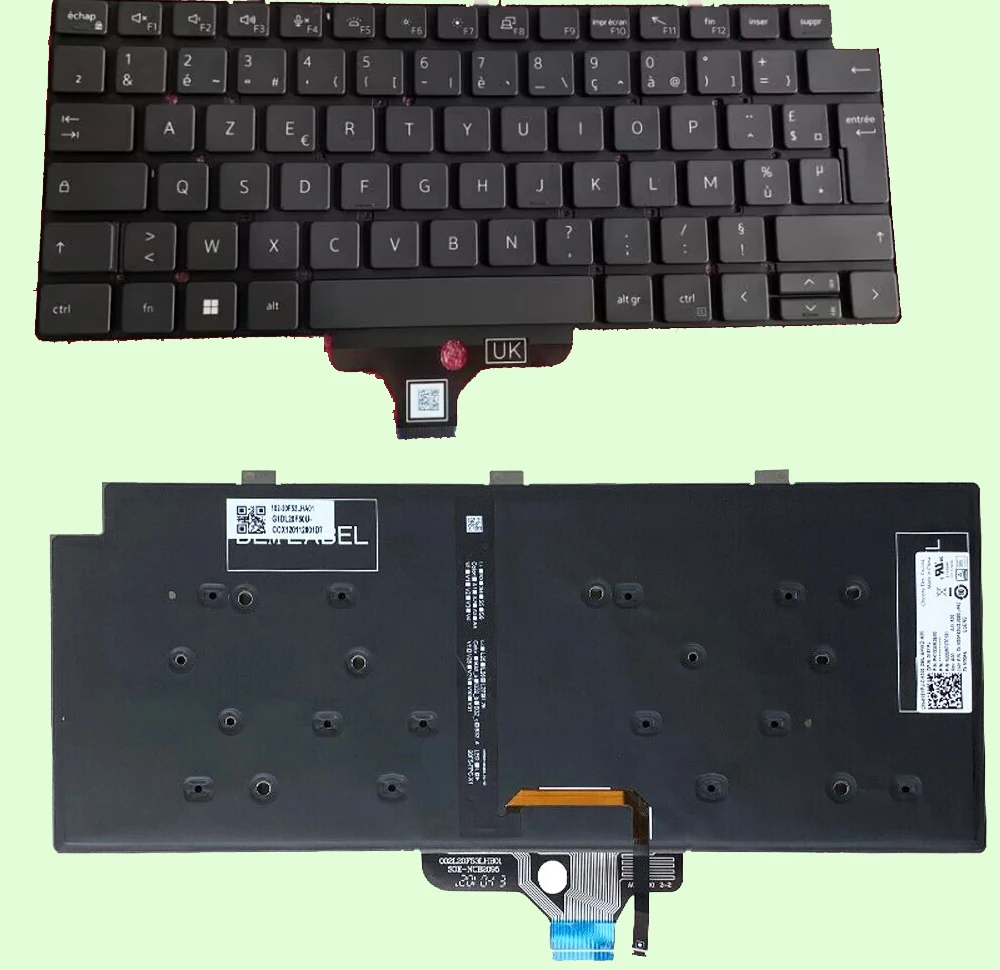 

Клавиатура для DELL Latitude 5320 7320 с подсветкой французской раскладкой