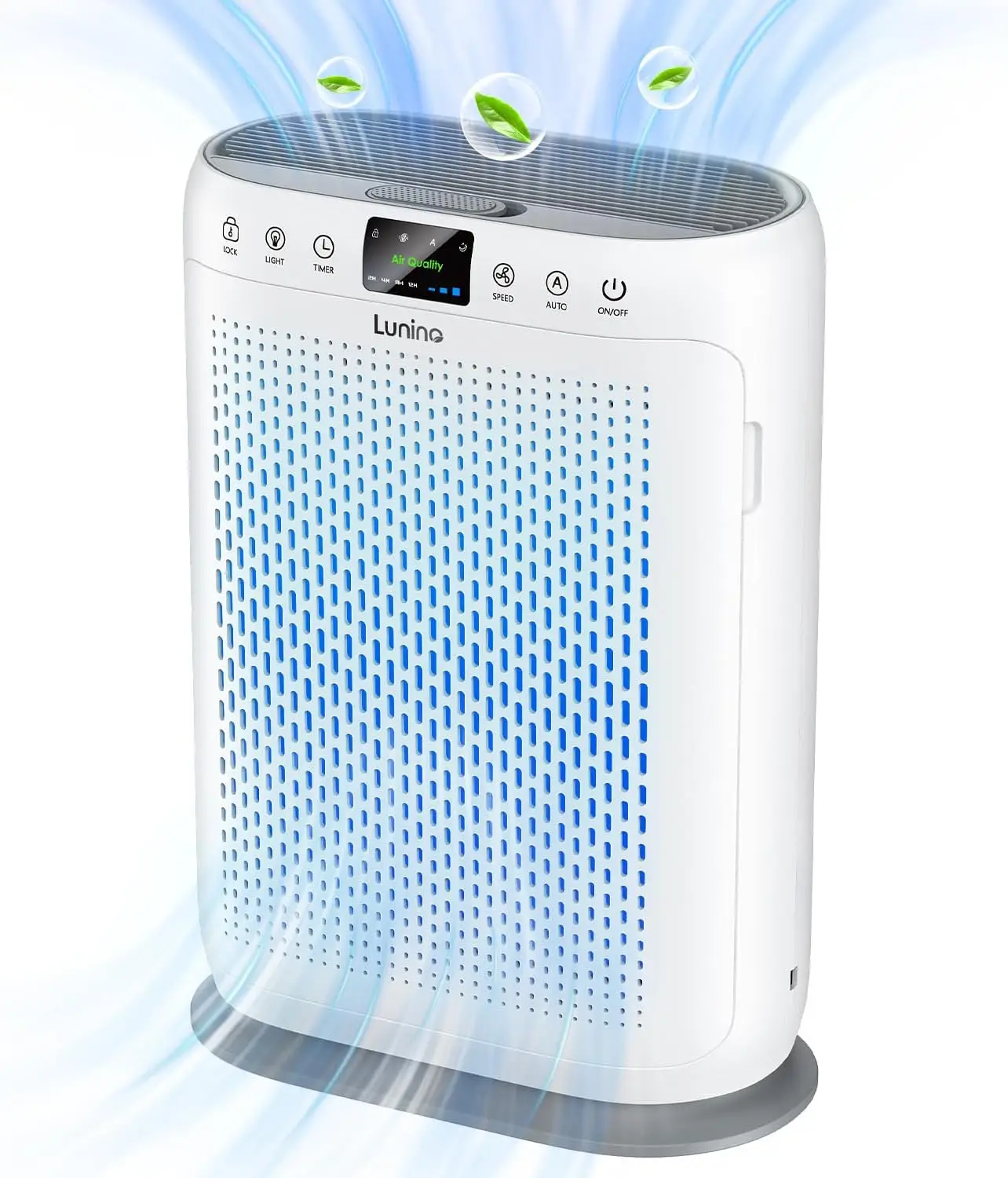 Air purifier front view