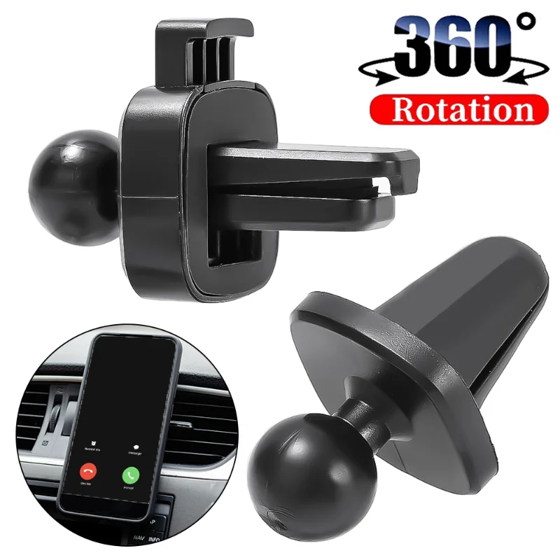 

Universal 17mm Ball Head Holder Base Dashboard Mount Anti-skid Fixed Air Vent Stand for Car Phone Holder Bracket Car Accessories