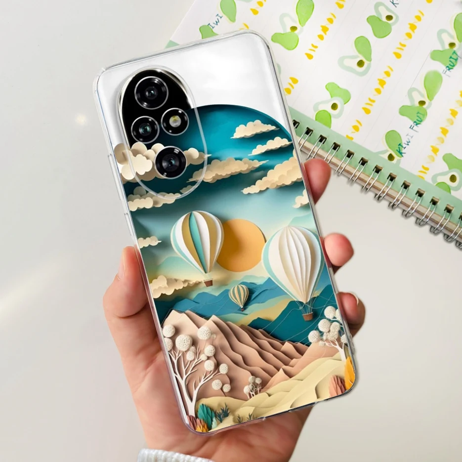 Cute Painted Clear Silicone Case - Soft Protective Cover