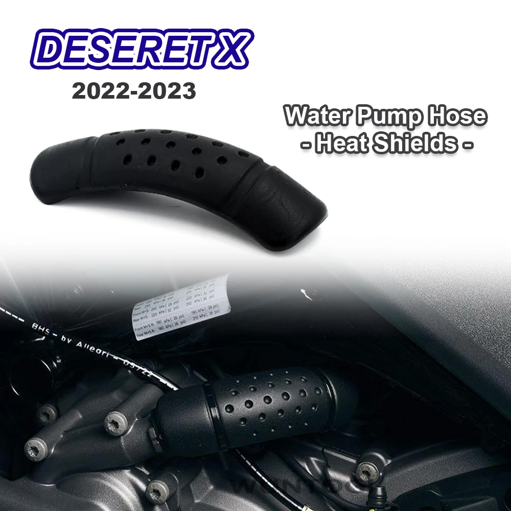 

Desert X Accessories Motorcycle Water Pump Hose Heat Shields for Ducati DesertX 2022 2023 New Durable Nylon Protection Cover