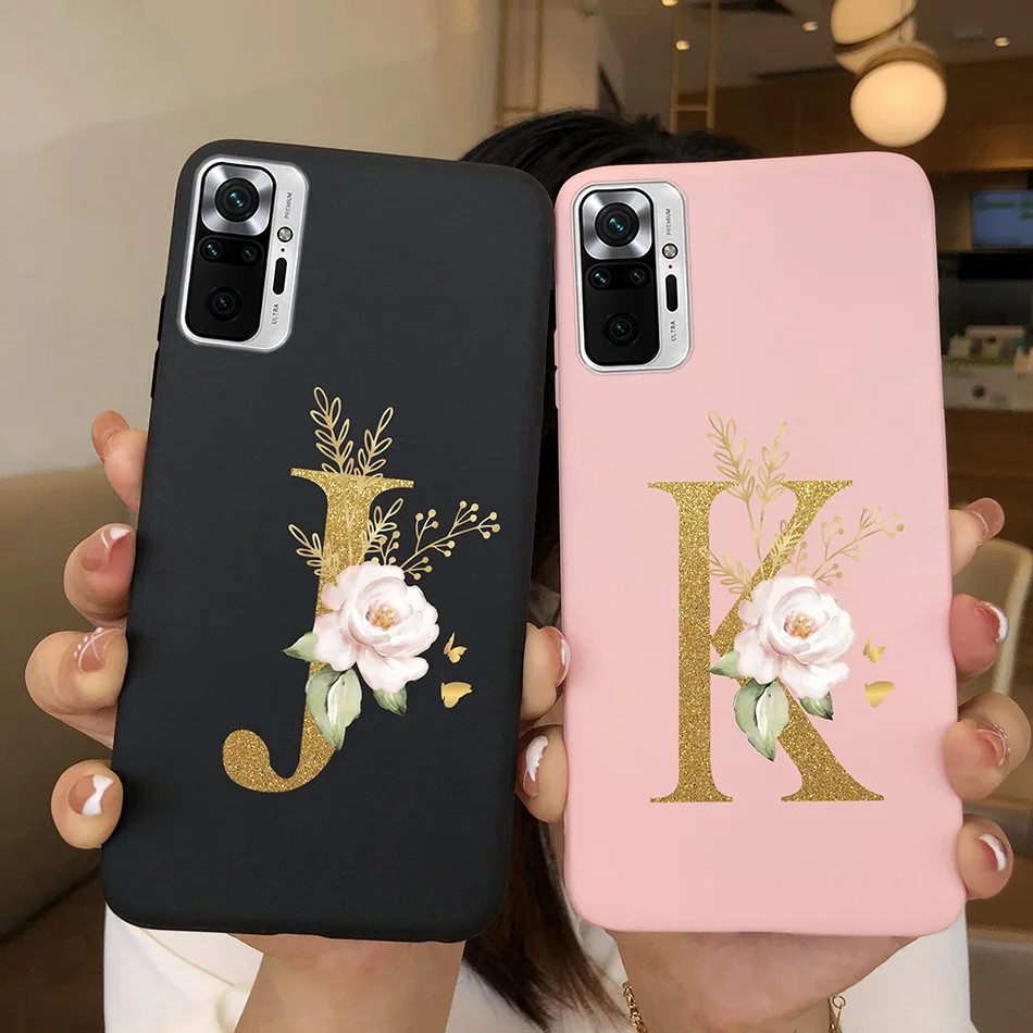 Adorable Alphabet Soft Silicone Protective Phone Cover – Ultra Thin and Slim Design