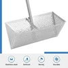 Sand Flea Rake, Detachable Sand Flea Rake, The Shark Tooth Screen Comes with A 16-Foot-Wide Drain Screen with A 51-inch Handle 2