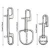 Quickdraw Stainless Steel Diving Hook Single/Double Swivel Hooks Scuba Camping Diving Pets Haulage String Hook Pool Accessories 5