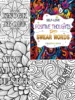 1pc Positive Thoughts Art Coloring Book Original Upgraded Paper Thickened 22 Pages Coloring Books Gift For Holiday Birthday 3