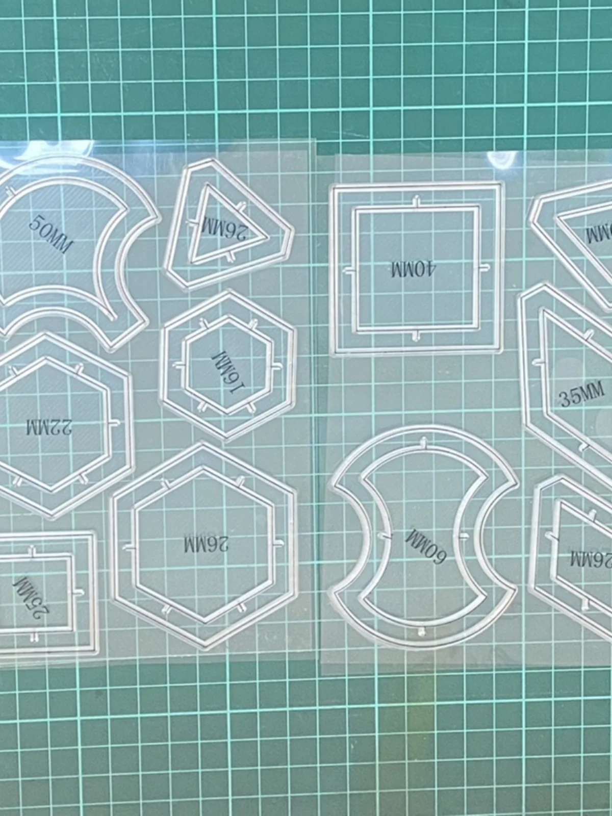 New Handmade Patchwork DIY Acrylic Stamp Tool Set for Bag Decoration  Sles Home Fabric Sewing Tools And Finied Products