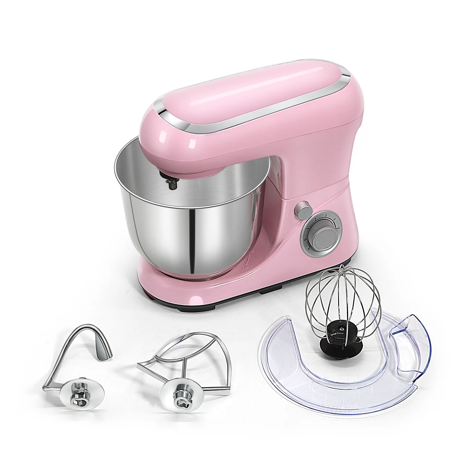 Custom home appliance kitchen food household 5L 1300W pink food cake mixer 2