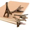 Creative Stationery Name Card Wedding Seats Clip Retro Style Metal Eiffel Tower Clip Paper Clip Memo Clip Picture Clip Holder 3