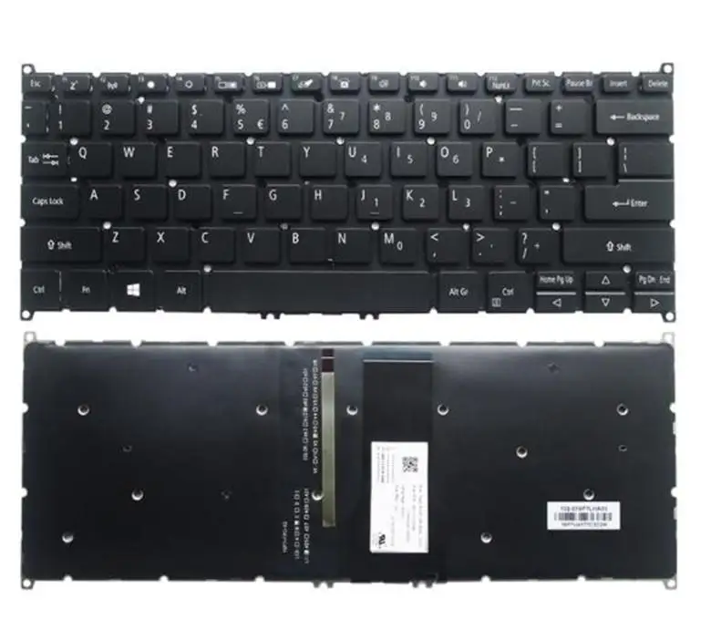 

US Keyboard For Acer Swift 3 SF314-54 SF314-54G SF314-56G SF314-41 SF314-57G SF314-41G SF114-32 backlit keyboard（delete key）