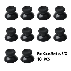 10-Pack Black Silicone Thumbstick Grips (Black)