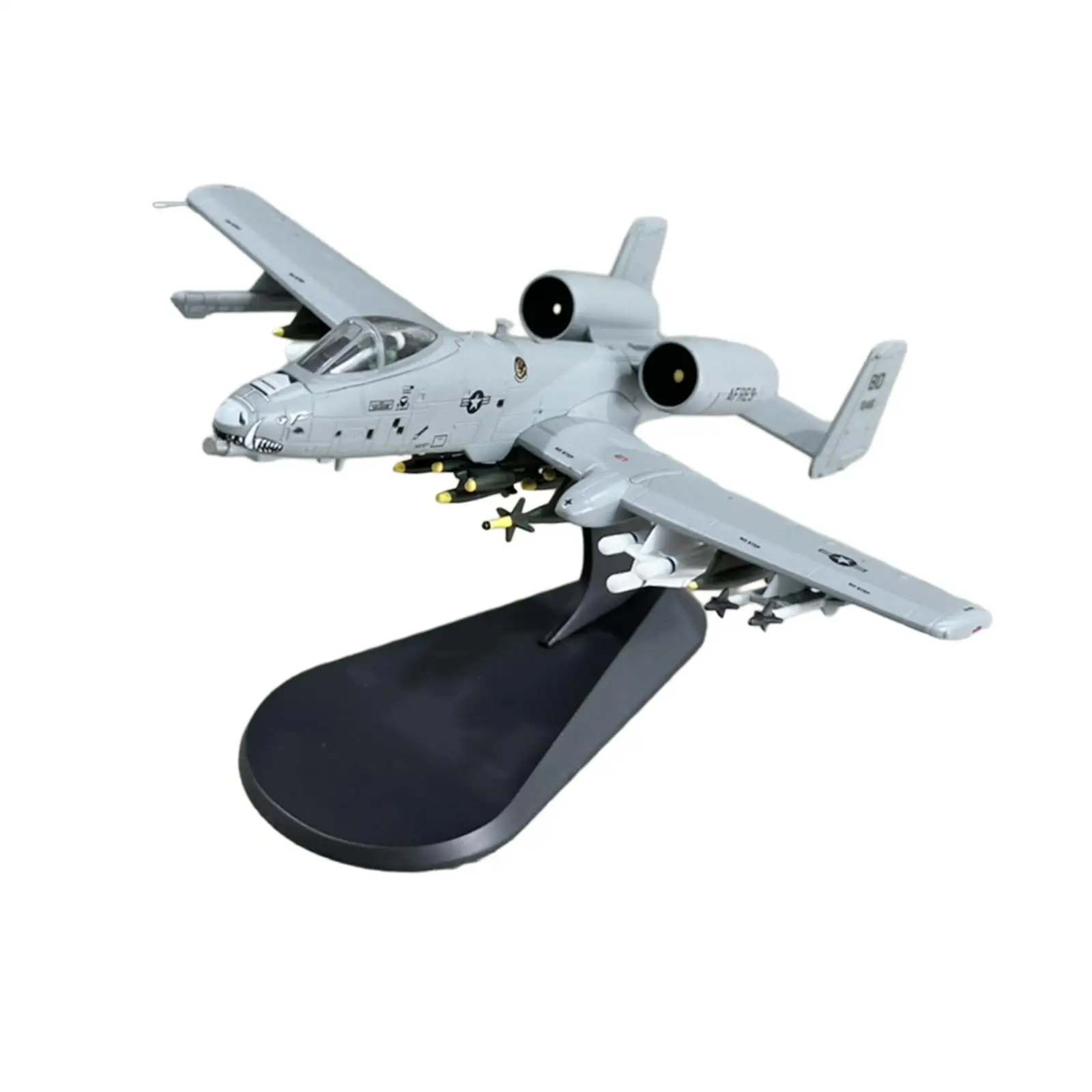 

Diecast Model Planes Souvenir Collection Birthday Gift Ornament 1/100 Fighter Model for Countertop Bookshelf Office Home Cafe