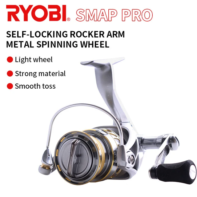 RYOBI-Moulinet Spinning SMAP PRO pour la pêche en eau salée