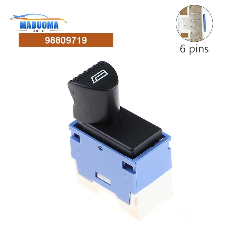 

Car Electric Power Window Lifter Regulator Control Switch Button Car accessories for FIAT 98809719 98809718