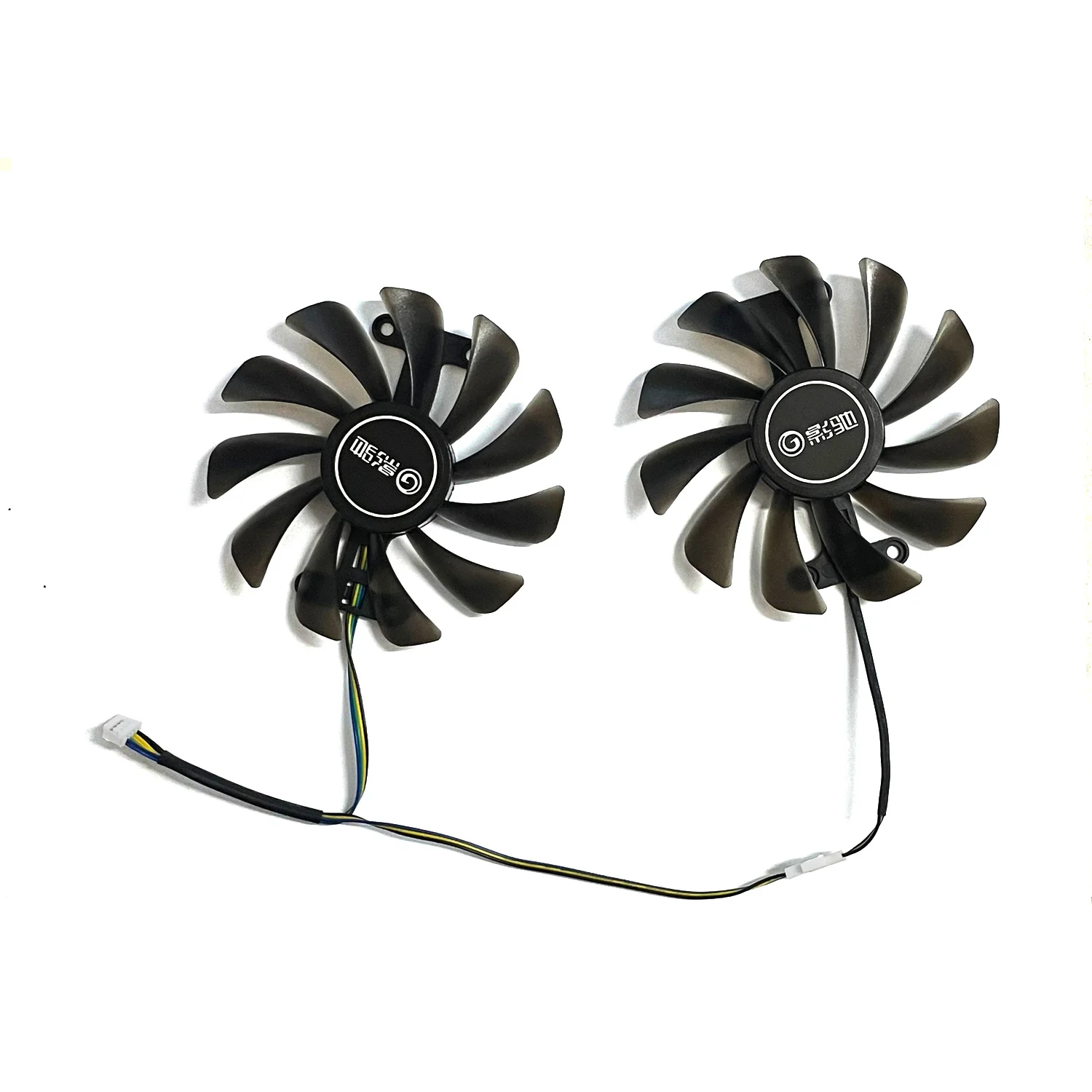 Ventilador de Refrigeração para Placa Gráfica Cinza Refrigerador para Galaxy Gtx 1070 1070ti Exoc Snpr Gm10012h12spa 95 mm 4pin Gtx1070 1080 Peças - Imagem 5