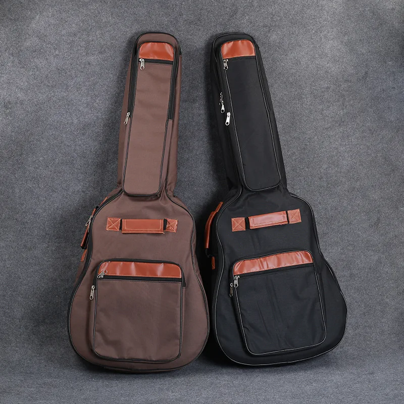 40" 41" Guitar Backpack Shoulder Straps Pockets 5mm Cotton Padded Gig Bag Case