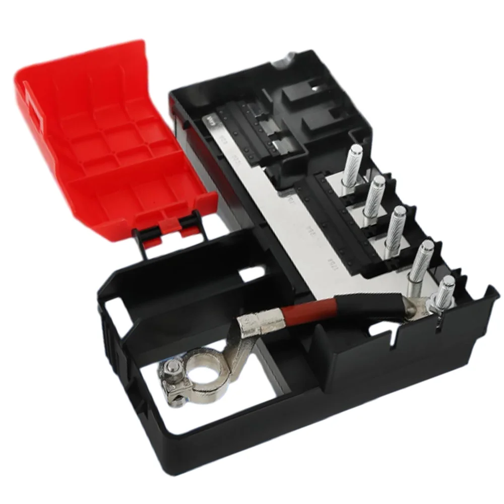 Car Fuse Box Battery Distribution Terminal with Cover for Chevrolet Suburban Tahoe Silverado GMC Yukon Sierra Cadillac Escalade