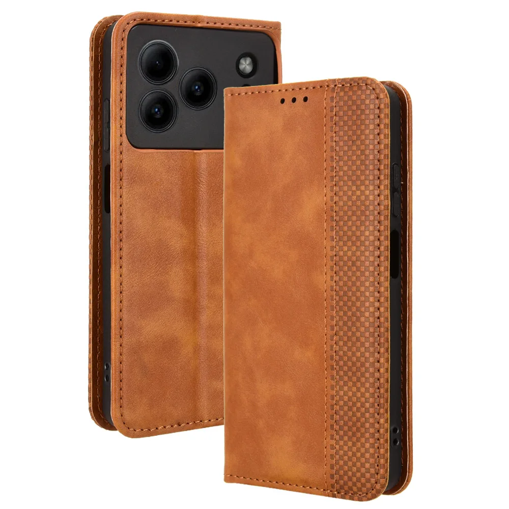 High-Quality PU Leather + TPU Protective Flip Wallet Phone Case - Anti-Knock Design